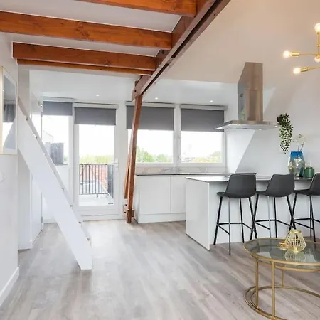 Daire Eindhoven City Suites Hoogstraat E Modern 2P Eindhoven