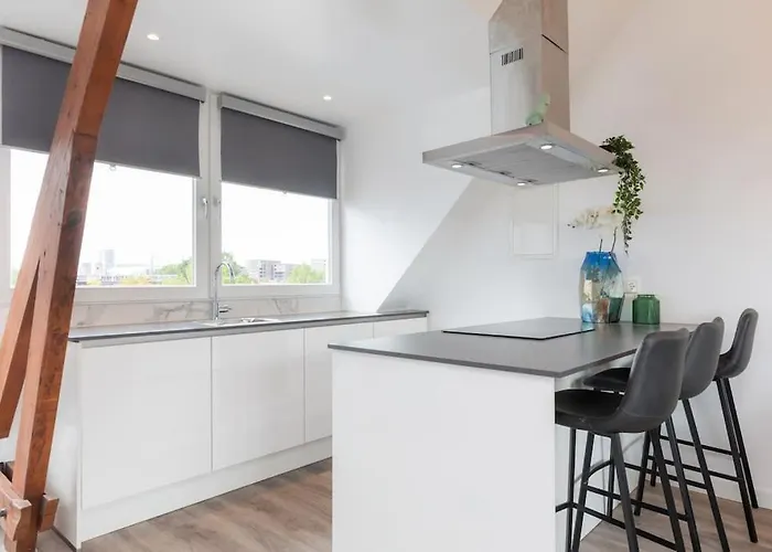 Eindhoven City Suites Hoogstraat E Modern 2P Эйндховен